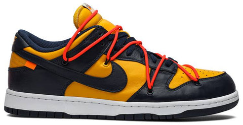 Nike Dunk Low Pro LTHR "OFF WHITE/MICHIGAN"