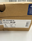 ASICS GEL-KAYANO 14 WHITE MALACHITE GREEN - SIZE 9 (WORN)