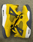 AIR JORDAN 4 LIGHTNING - SIZE 9 (WORN) - SUPER CLEAN