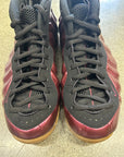 AIR FOAMPOSITE ONE MAROON - SIZE 10.5 (WORN)