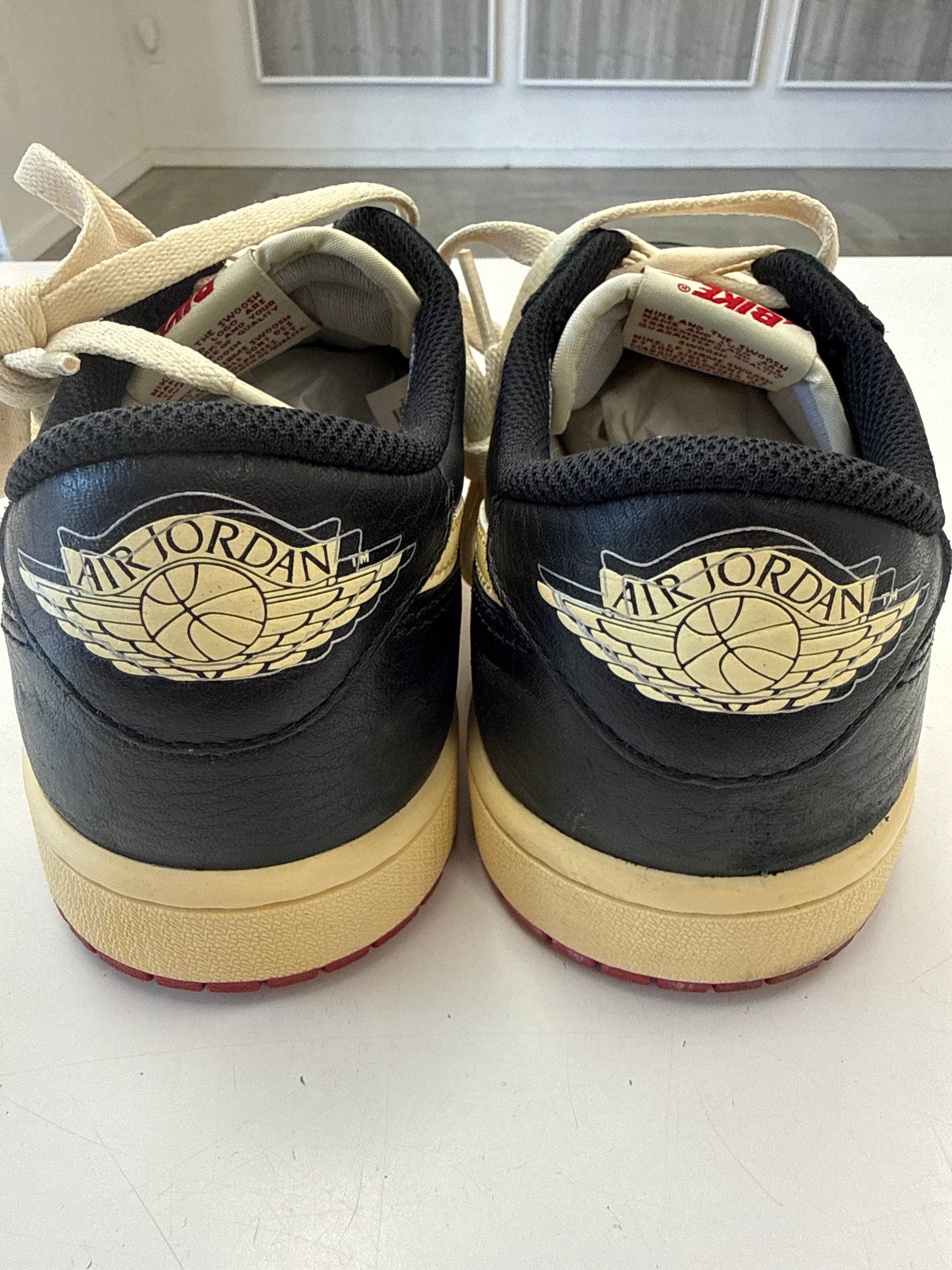 AIR JORDAN 1 LOW NIGEL SYLVESTER BETTER WITH TIME  - SIZE 8 (WORN)