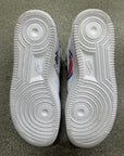AIR FORCE 1 MID '07 SUPREME WHITE - SIZE 8.5 (WORN)