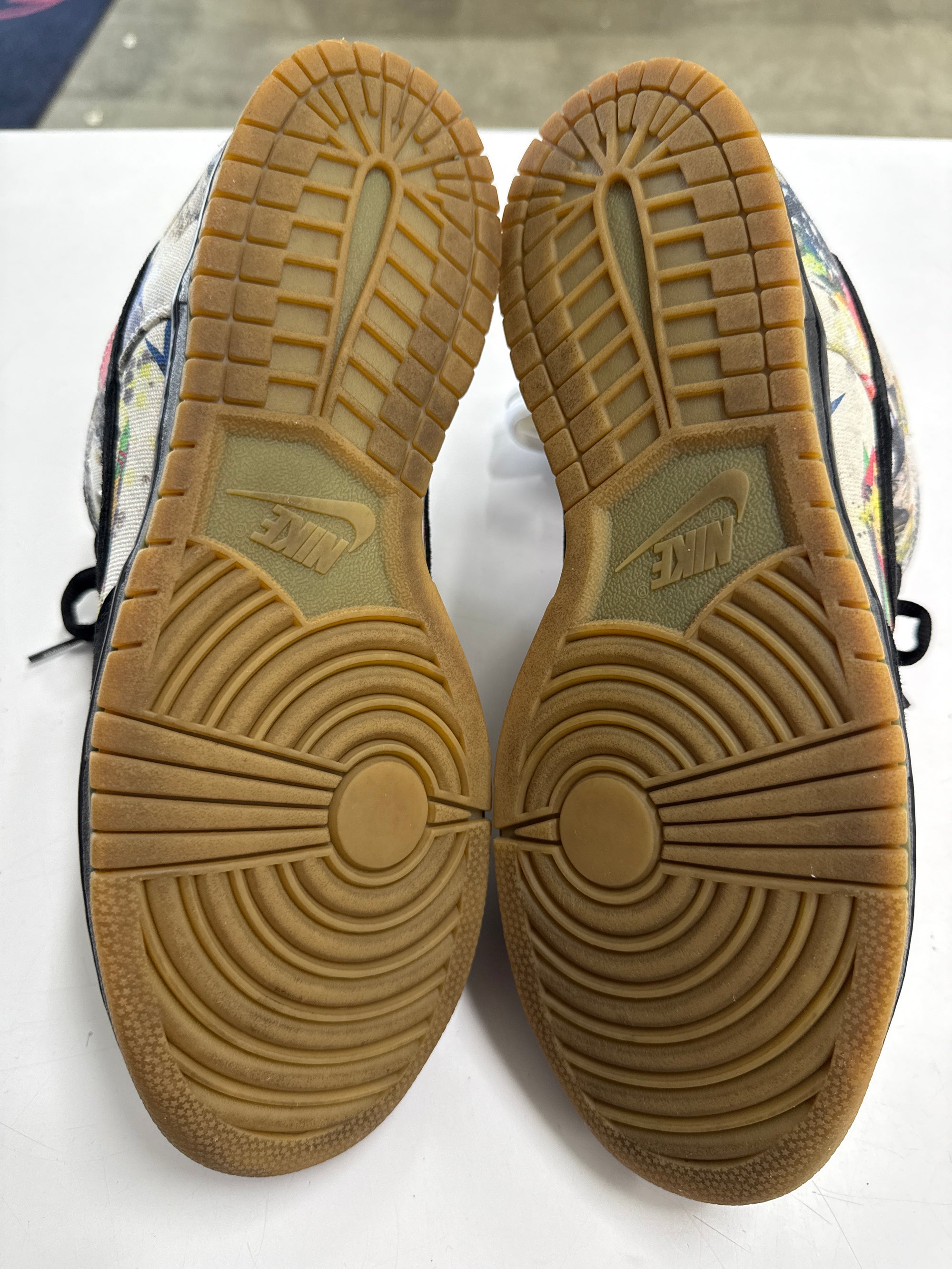 SB DUNK LOW RAMMELLZEE - SIZE 10.5 (WORN)