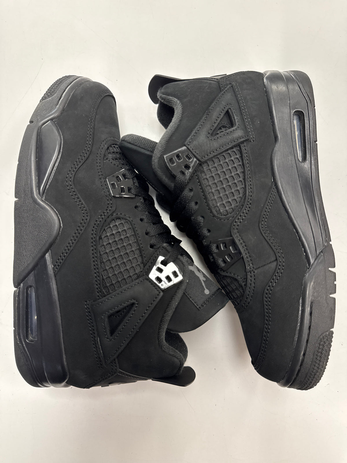 AIR JORDAN 4 GS BLACK CAT 4 2025 - SIZE 6.5Y (WORN)