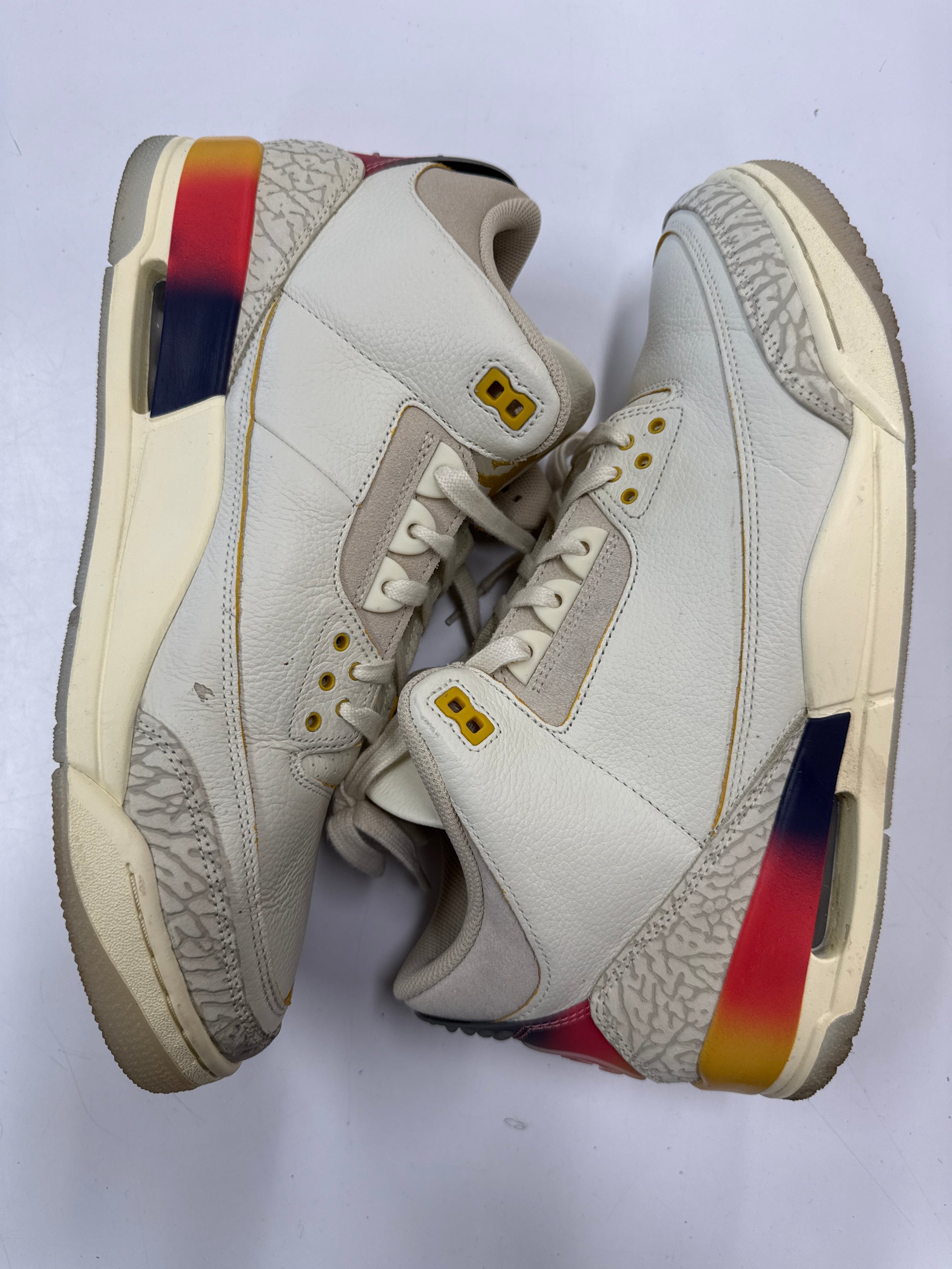 AIR JORDAN 3 MEDELLIN SUNSET J BALVIN - SIZE 13 (WORN)
