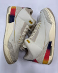 AIR JORDAN 3 MEDELLIN SUNSET J BALVIN - SIZE 13 (WORN)