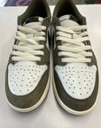 AIR JORDAN 1 LOW MEDIUM OLIVE - SIZE 10.5 (WORN) - SIZE 10.5 (WORN)