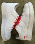 AIR FORCE 1 LOW SUPREME WHITE - SIZE 10.5 (WORN)