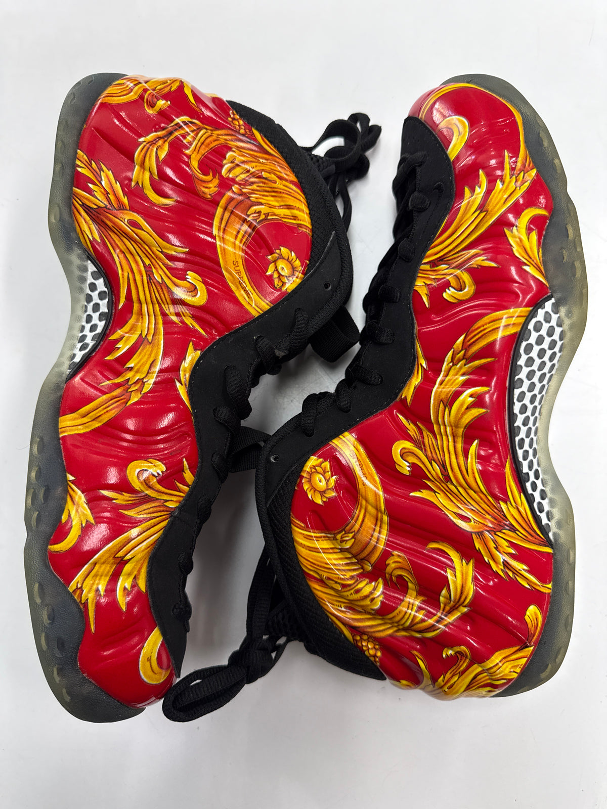 AIR FOAMPOSITE ONE SUPREME RED - SIZE 12 (WORN)