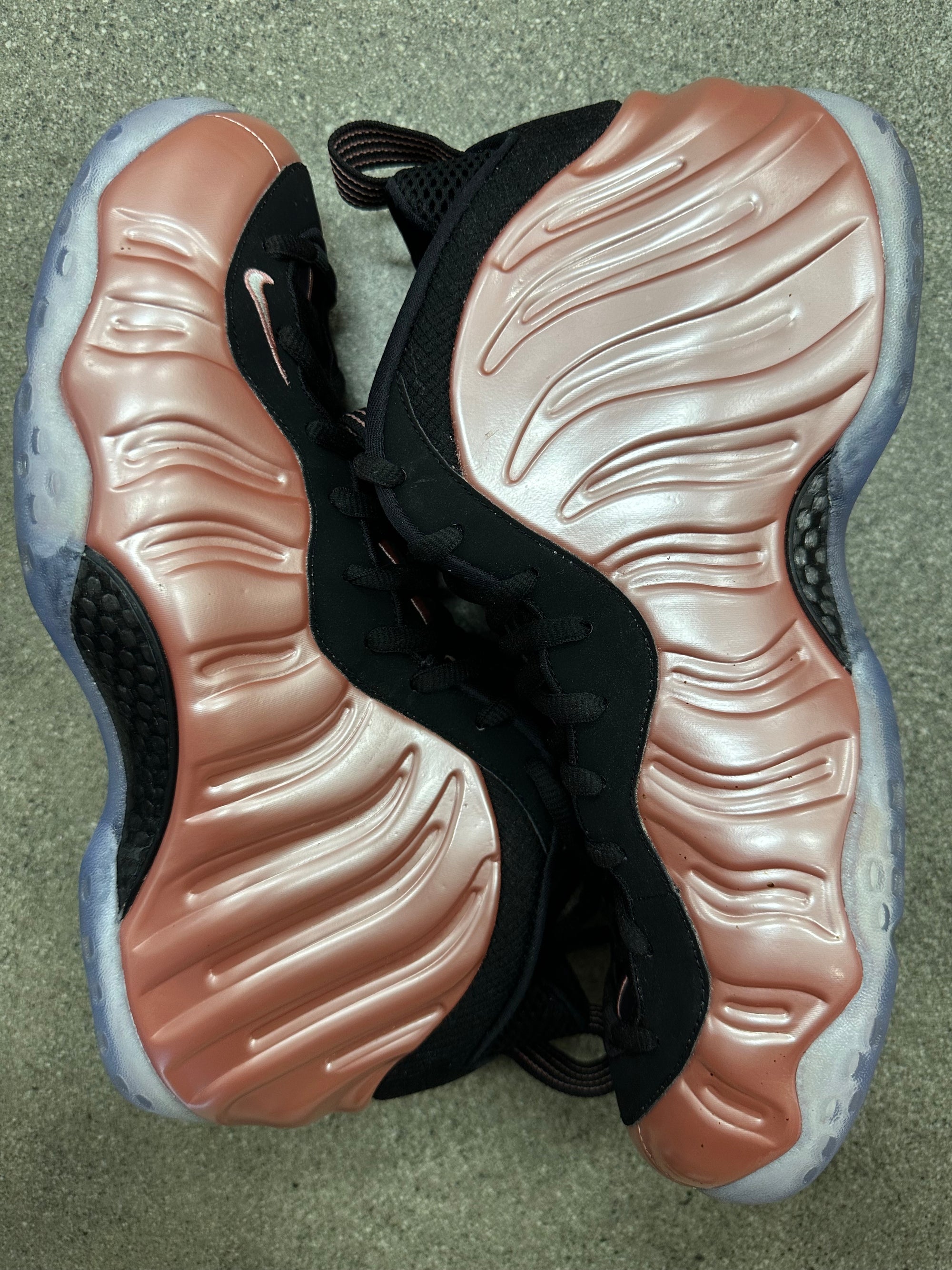 AIR FOAMPOSITE ONE RUST PINK - SIZE 12 (WORN)