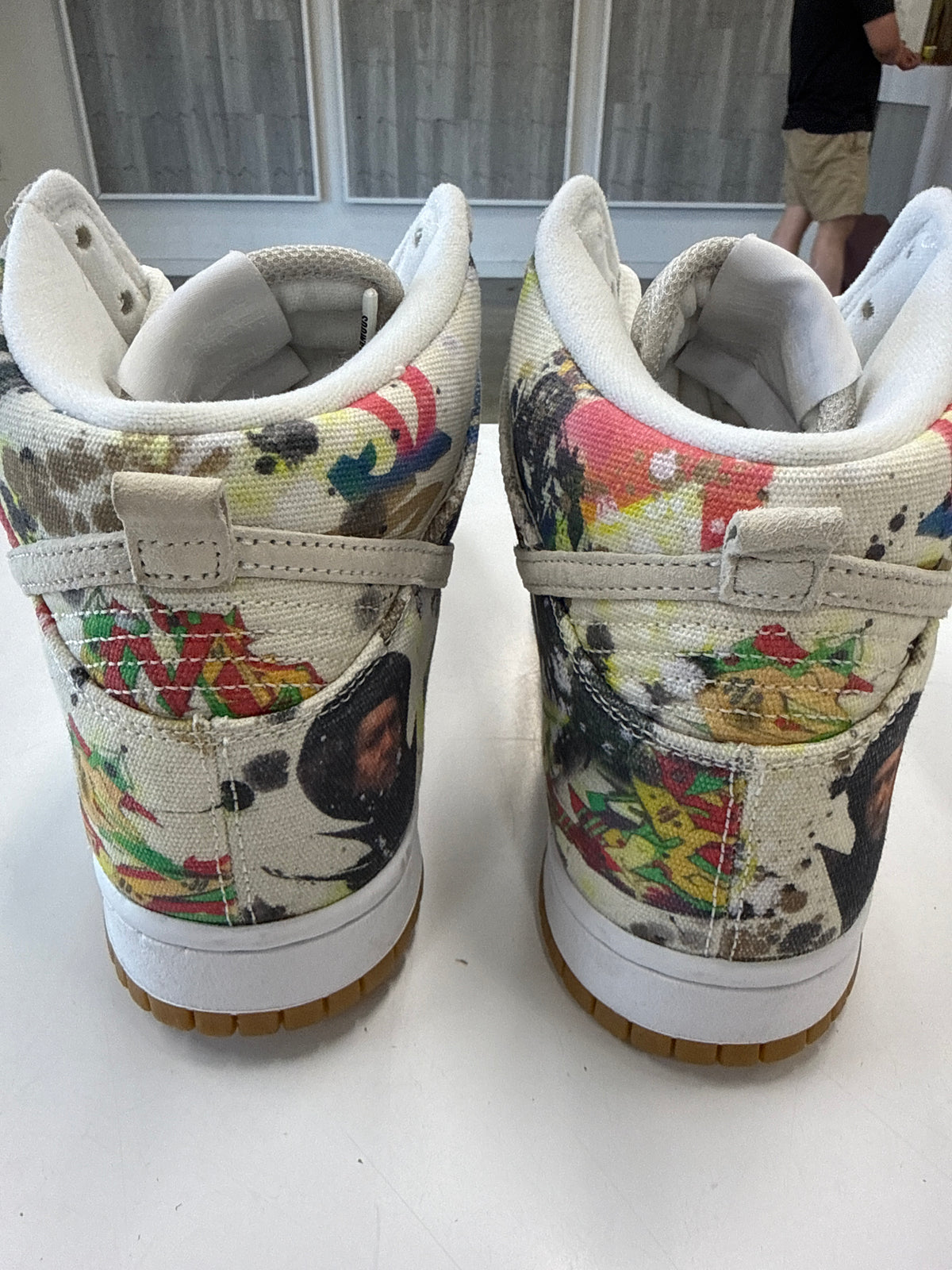 SB DUNK HIGH OG QS SUPREME RAMMELZEE - SIZE 10.5 (WORN)