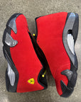 AIR JORDAN 14 FERRARI 2025 - SIZE 9 (WORN)