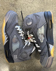 OFF WHITE AIR JORDAN 5 MUSLIN - SIZE 11.5 (WORN)