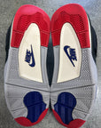 AIR JORDAN 4 RARE AIR WHITE LETTERING - SIZE 11.5 (WORN)
