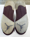 AIR JORDAN 5 BURGUNDY 2023 - SIZE 10.5 (WORN)