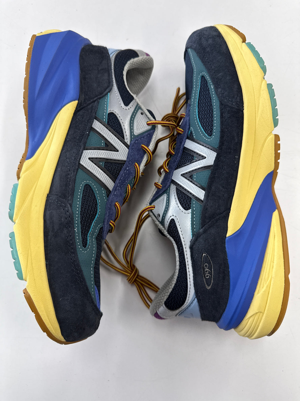 NEW BALANCE 990V6 ACTION BRONSON LAPIS LAZULI - SIZE 8 (WORN)