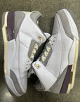 WMNS AIR JORDAN 3 A MA MANIERE - SIZE W12 M10.5 (WORN)