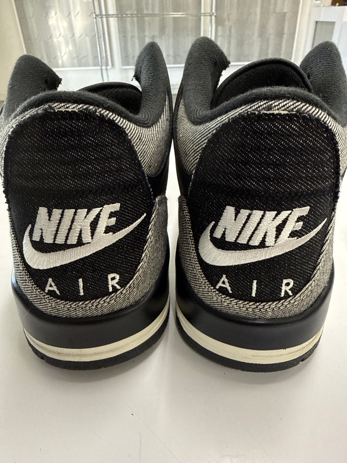 AIR JORDAN 3 LEVIS BLACK - SIZE 12 (WORN)