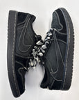 AIR JORADAN 1 LOW TRAVIS SCOTT PHANTOM - SIZE 8 (WORN)