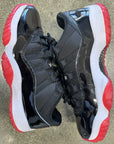 AIR JORDAN 11 LOW BRED 2025 - SIZE 9.5 (WORN)