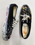 VANS AUTHENTIC REISSUE 44 GALLERY DEPT. ART THAT KILLS BLACK - SIZE 11.5 (WORN)
