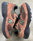 NEW BALANCE 990 AIME LEON DORE BROWN - SIZE 10 (WORN)