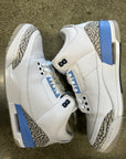 AIR JORDAN 3 UNC - SIZE 10 (WORN)