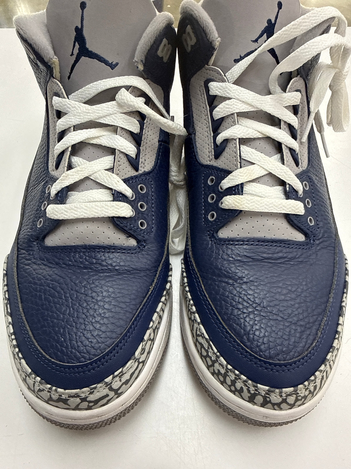 AIR JORDAN 3 GEORGETOWN - SIZE 12 (WORN)