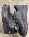 AIR FORCE 1 LOW SUPREME BLACK - SIZE 12 (WORN) - SUPER CLEAN