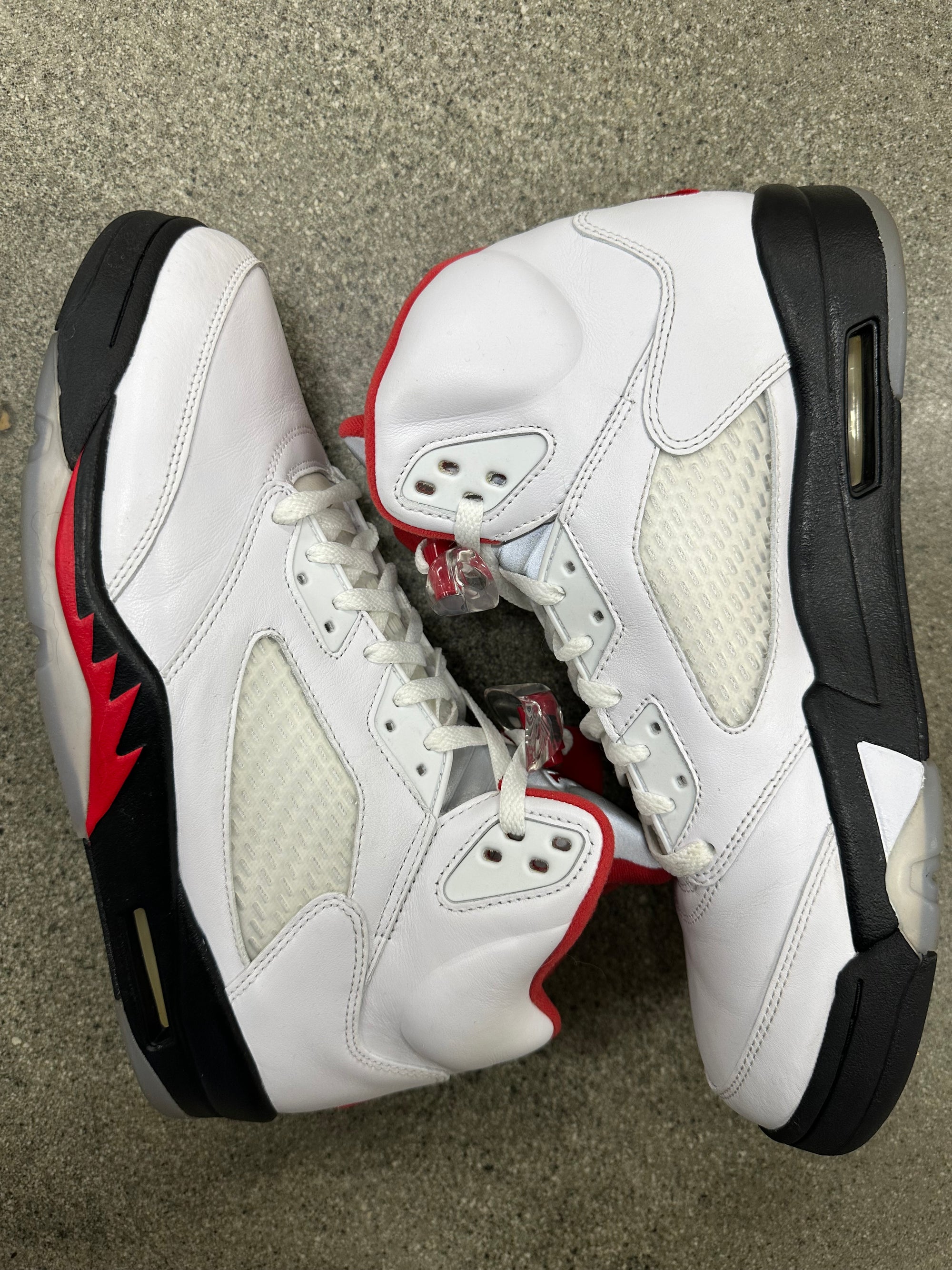 AIR JORDAN 5 SILVER TONGUE - SIZE 12 (WORN)