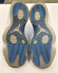 AIR JORDAN 11 LOW UNIVERSITY BLUE 2017 - SIZE 9.5 (WORN)