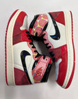 AIR JORDAN 1 HIGH ACROSS THE SPIDER VERSE - SIZE 9 (WORN)