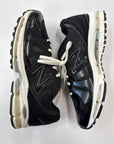 NEW BALANCE 1890 JJJJOUND BLACK WHITE - SIZE 8.5 (WORN)