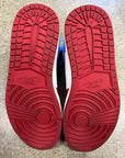 AIR JORDAN 1 HIGH FEARLESS UNC TO CHI - SIZE 10.5 (WORN)