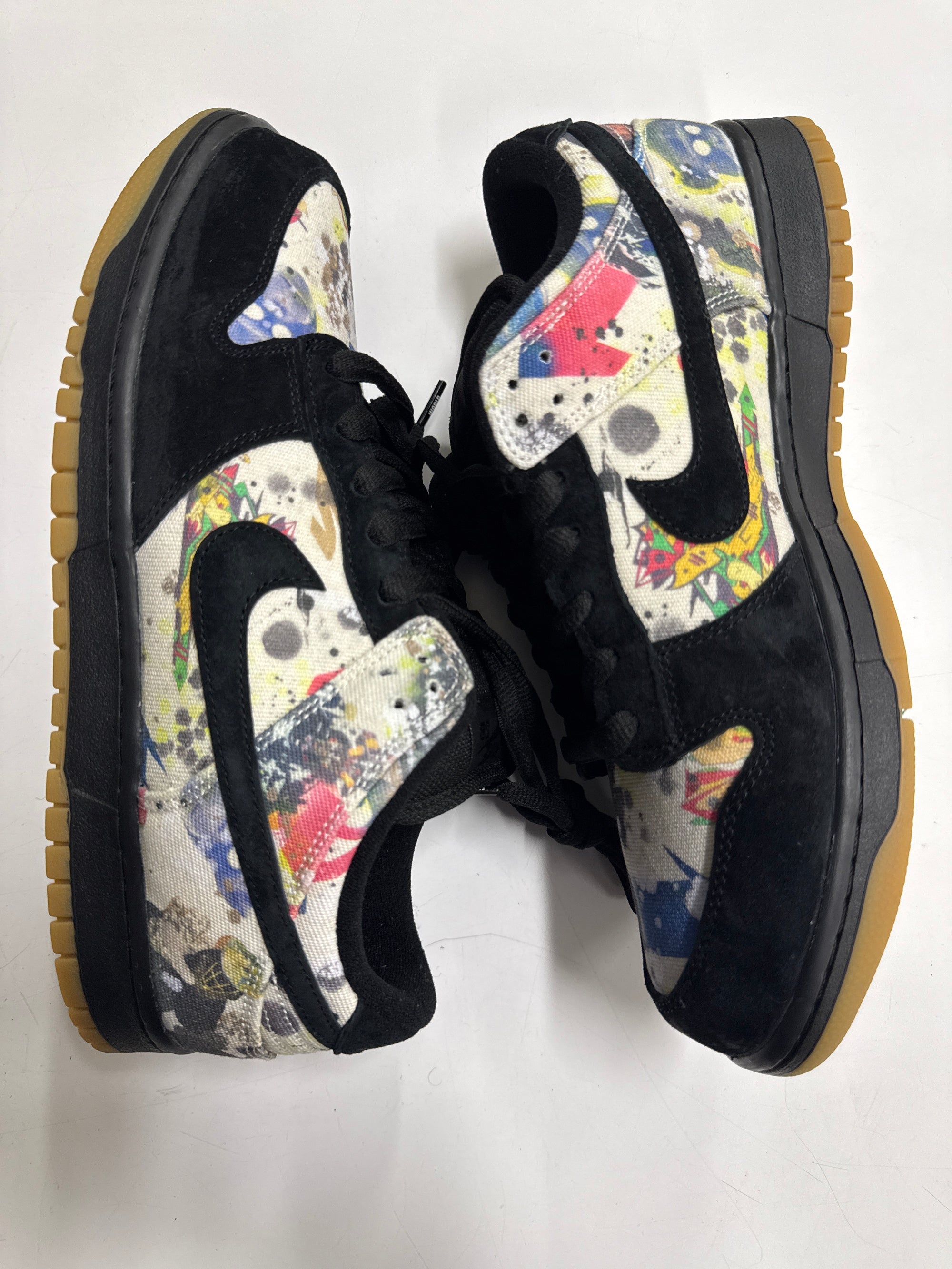 SB DUNK LOW OG QS RAMMELZEE - SIZE 12 (WORN) - SUPER CLEAN