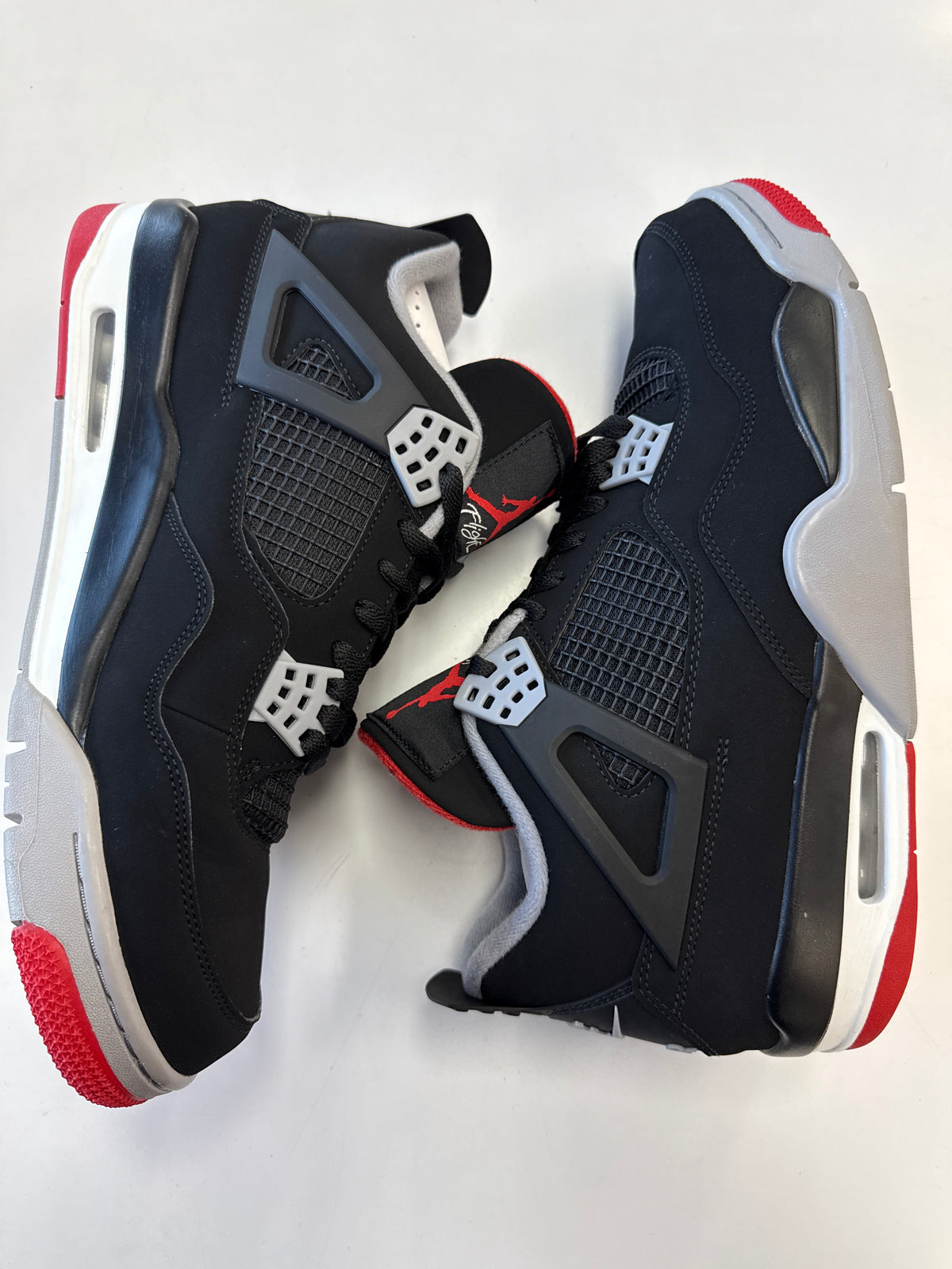 AIR JORDAN 4 BRED 2019 - SIZE 12 (WORN)