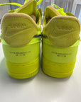 OFF WHITE AIR FORCE 1 LOW VOLT - SIZE 10 (WORN)