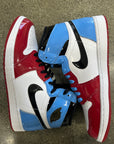 AIR JORDAN 1 HIGH FEARLESS UNC CHICAGO - SIZE 10.5 (WORN)