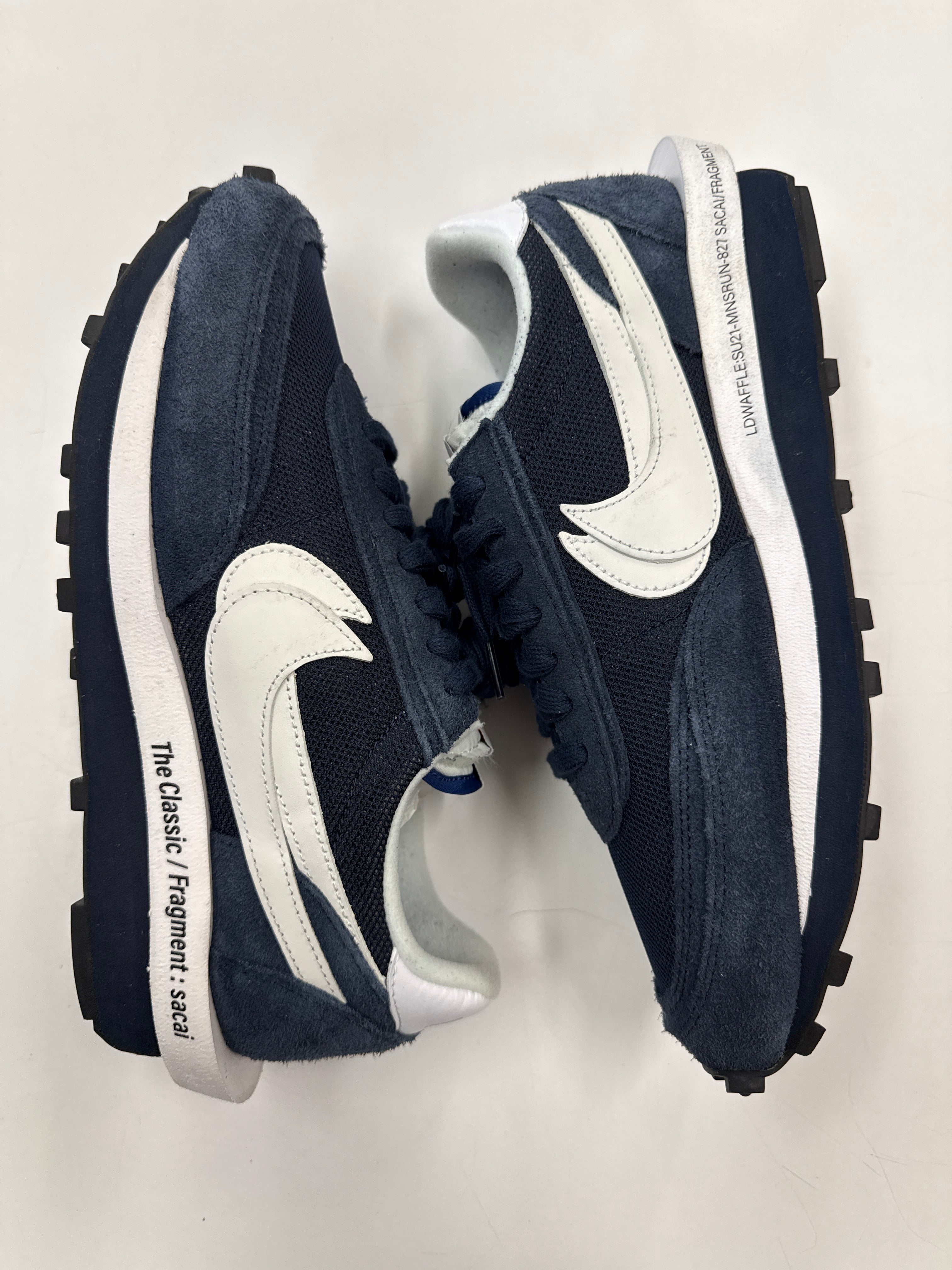 LD WAFFLE SF SACAI FRAGMENT BLUE VOID - SIZE 11.5 (WORN) – Sole