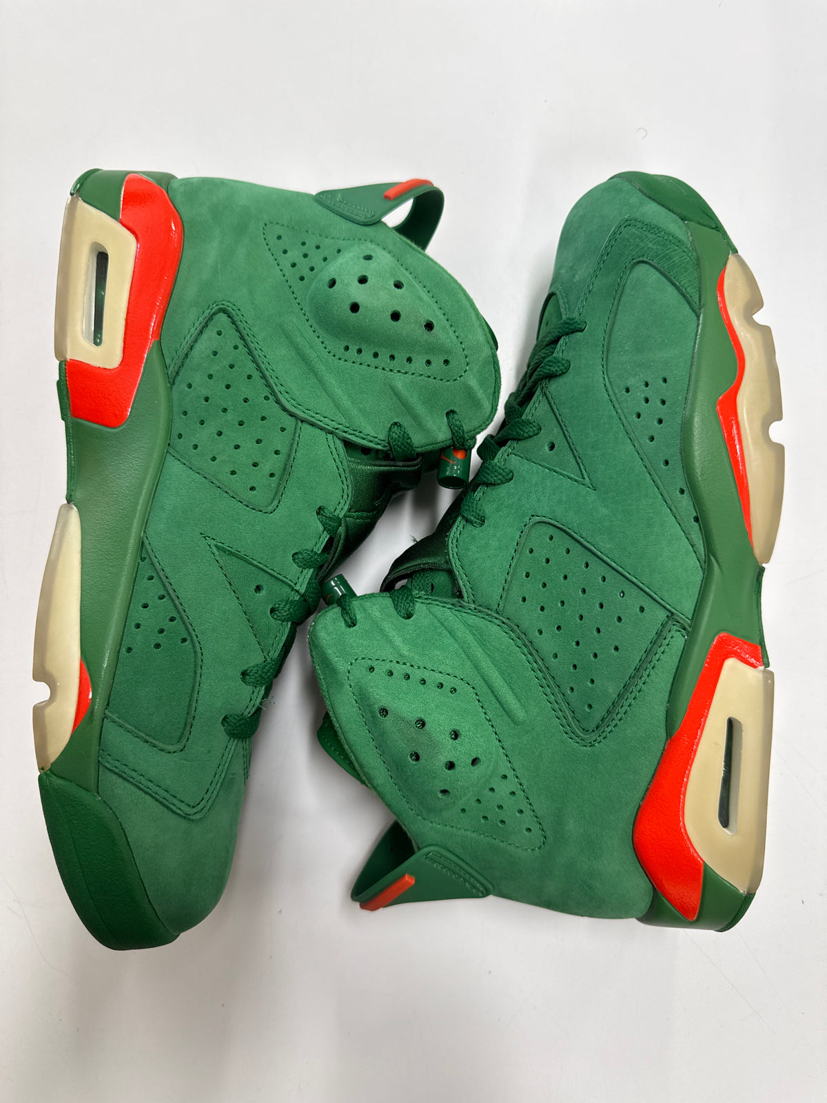 AIR JORDAN 6 GATORADE GREEN - SIZE 9.5 (WORN)