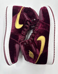 AIR JORDAN 1 HEIRESS MAROON GS - SIZE 9.5Y (WORN)