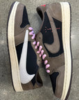 AIR JORDAN 1 LOW TRAVIS SCOTT MOCHA - SIZE 13 (WORN)