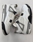 AIR JORDAN 4 WHITE CEMENT 2025 - SIZE 11 (WORN) - SUPER CLEAN