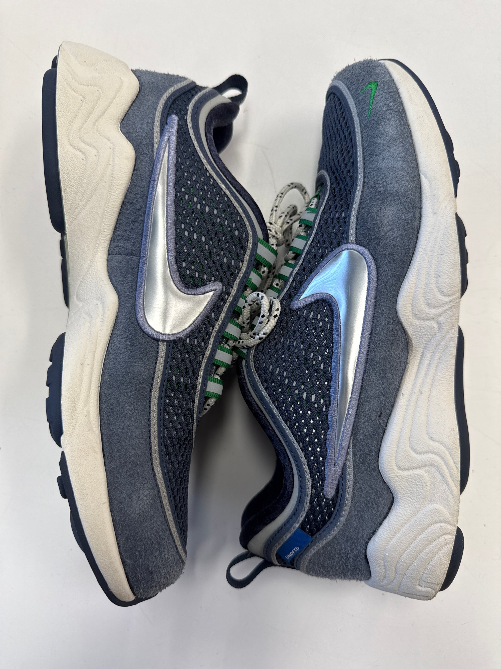 AIR ZOOM SPIRIDON UNDEFEATED THUNDER BLUE - SIZE 8.5 (WORN)