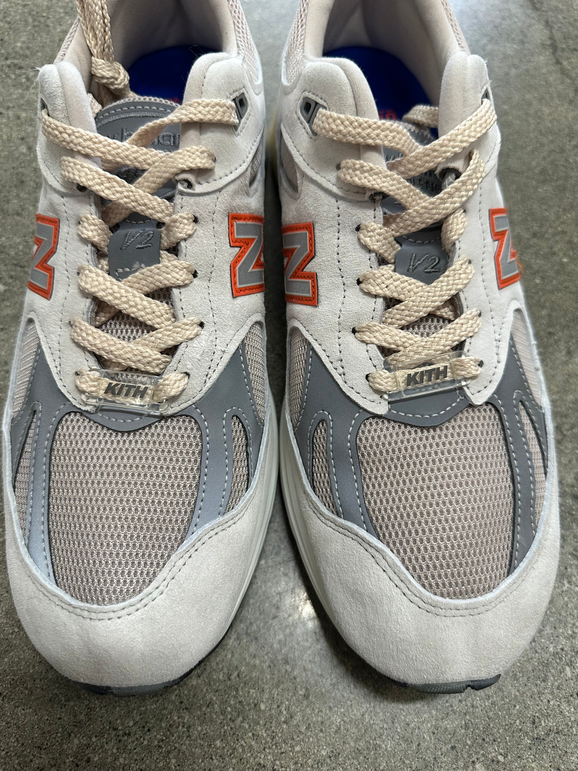 NEW BALANCE 991V2 MSG - SIZE 12 (WORN)