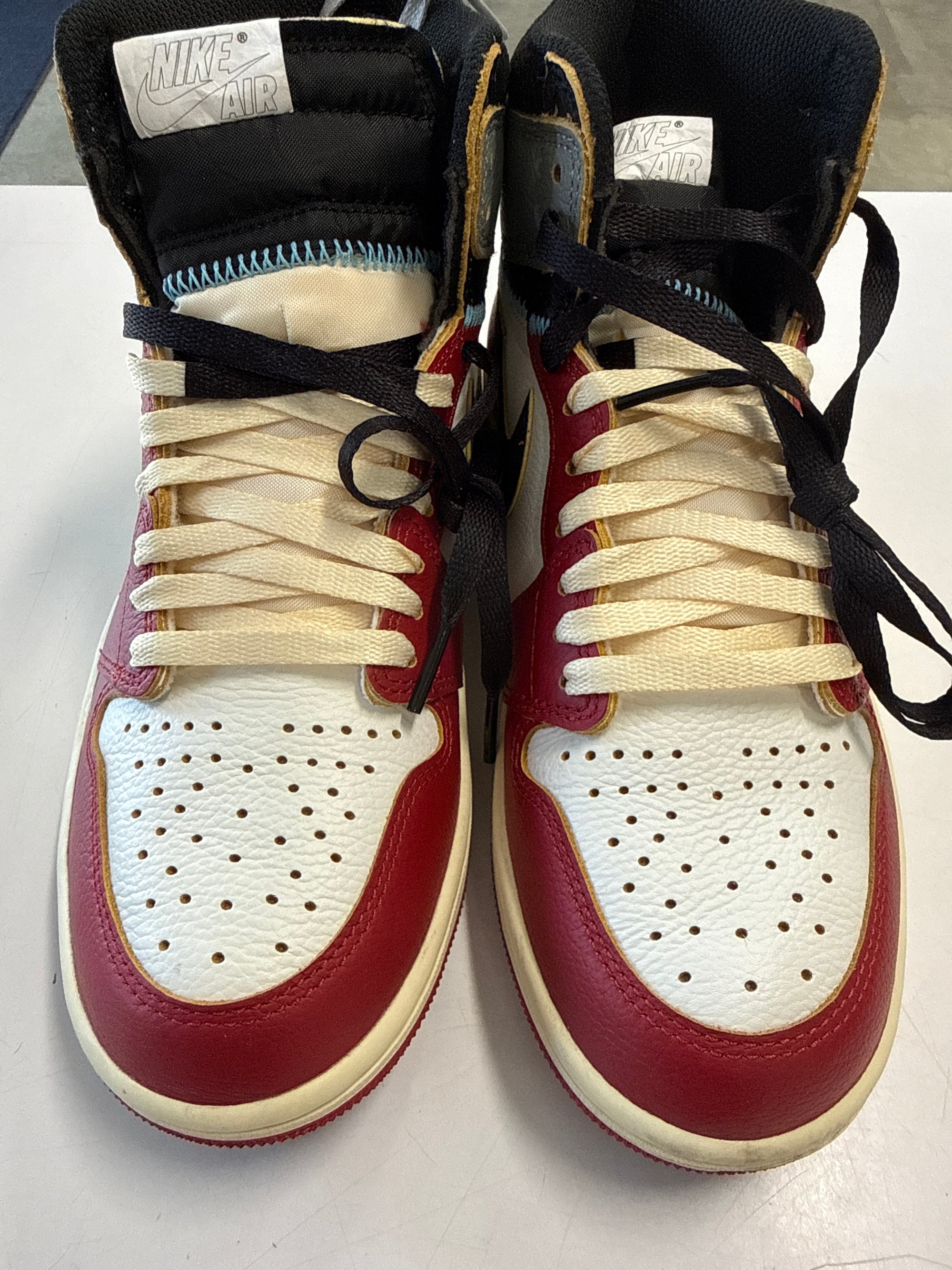 AIR JORDAN 1 HIGH UNION CHICAGO SHADOW - SIZE 7.5 (WORN)