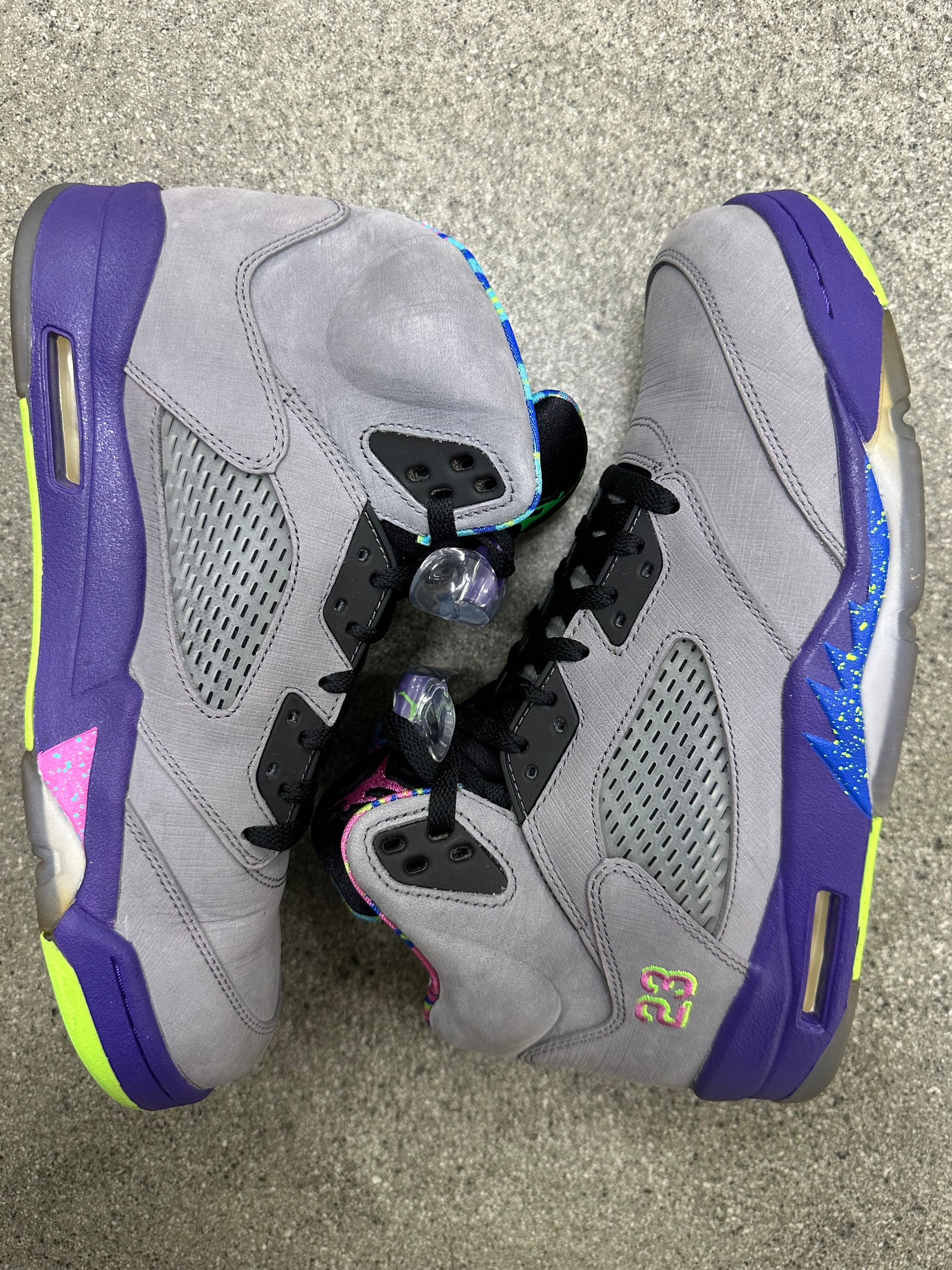 AIR JORDAN 5 BEL AIR - SIZE 10 (WORN)