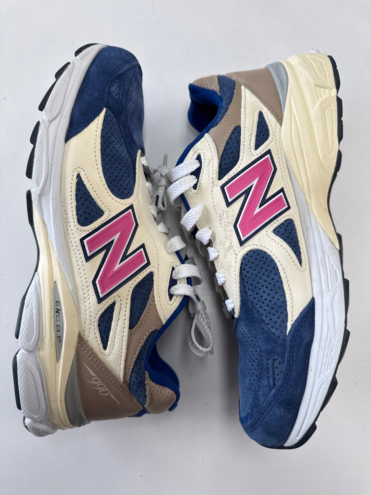 NEW BALANCE 990 KITH DAYTONA (NO SOCKS) - SIZE 11 (WORN)