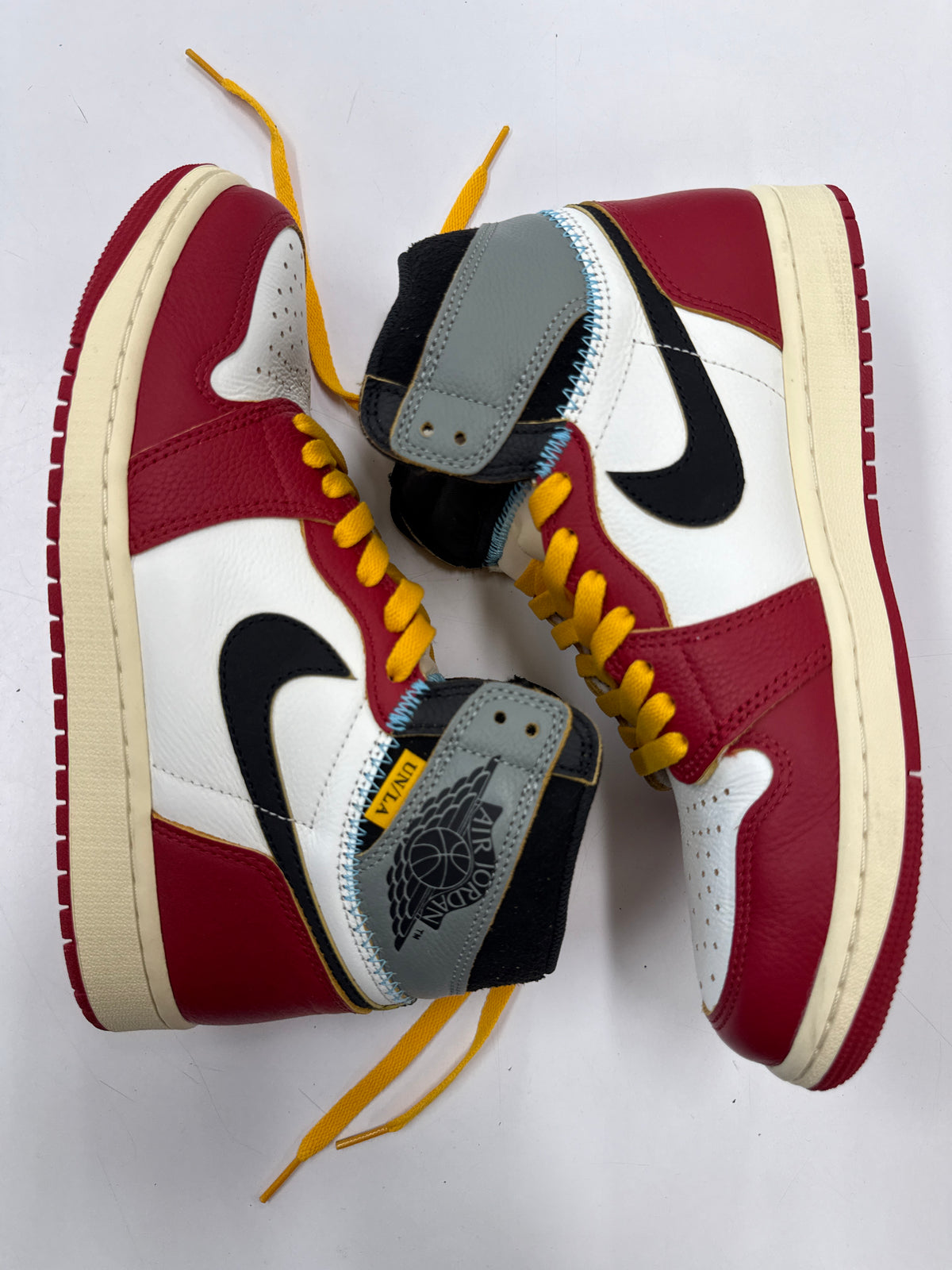 AIR JORDAN 1 HIGH UNION CHICAGO SHADOW - SIZE 9 (WORN)