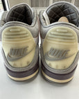 WMNS AIR JORDAN 3 A MA MANIERE WHITE - SIZE W13.5 M12 (WORN)